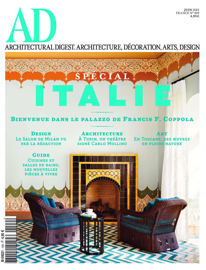 AD Architectural Digest France 2012